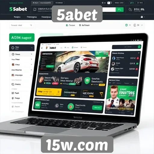 Análise da interface do usuário do 5abet